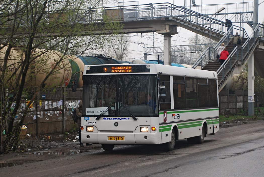 Москва, ПАЗ-3237-01 № 02586