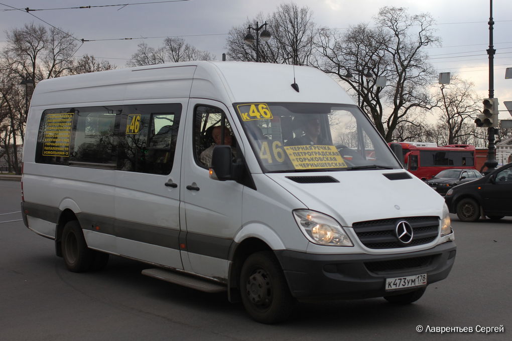 Санкт-Петербург, Луидор-22360C (MB Sprinter) № К 473 УМ 178