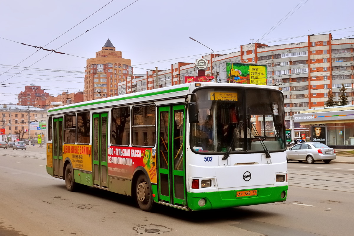 Тульская область, ЛиАЗ-5256.26 № 502