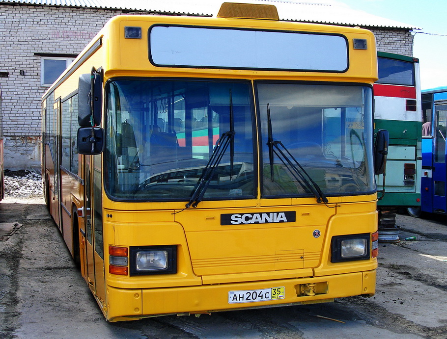 Вологодская область, Scania CN113CLL MaxCi № АН 204 С 35