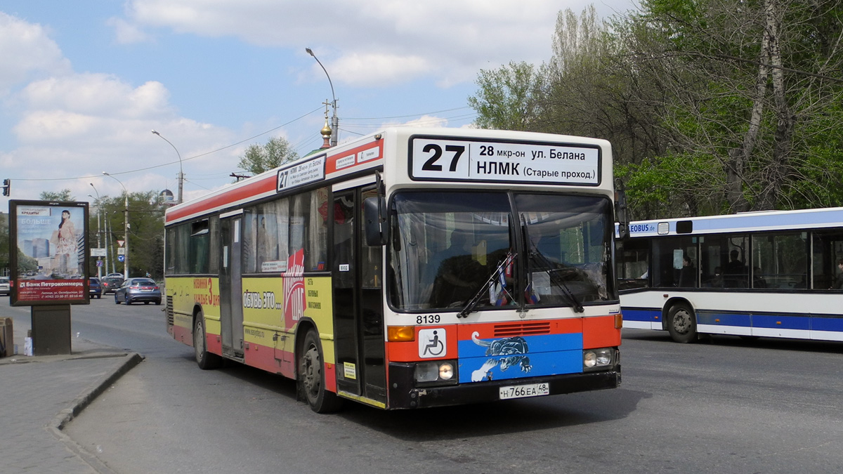 Lipetsk region, Mercedes-Benz O405N # Н 766 ЕА 48