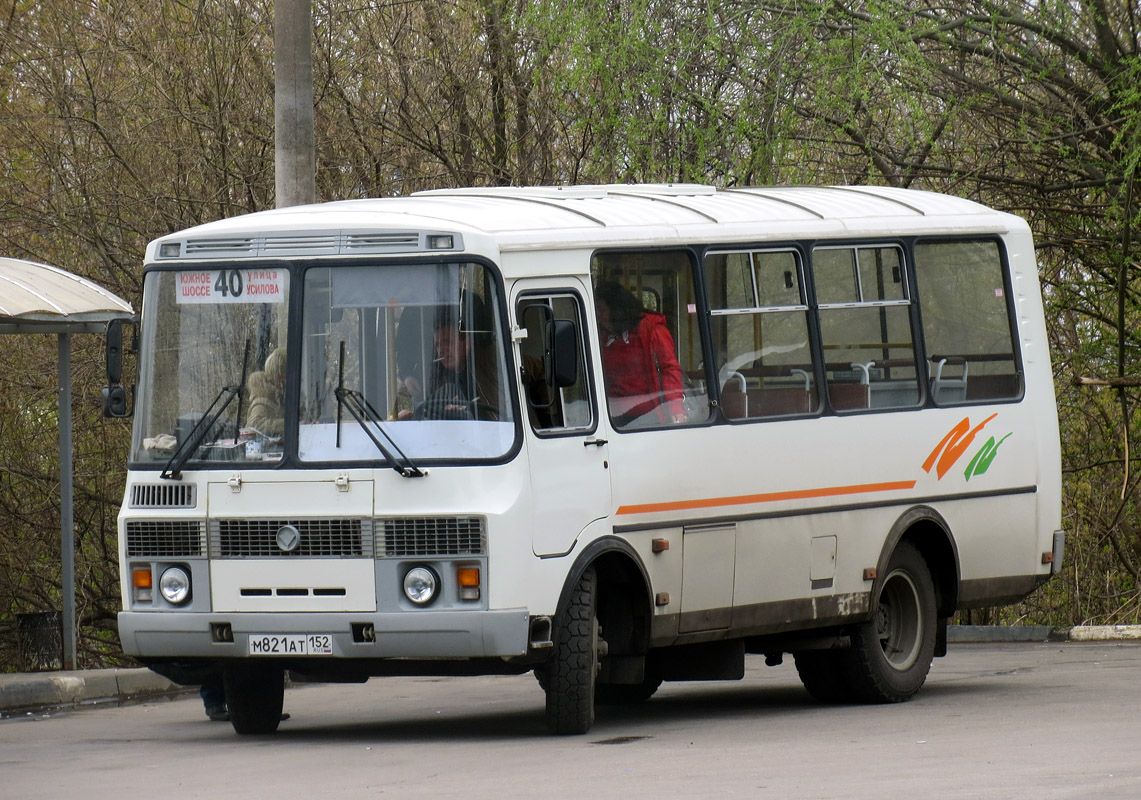 Нижегородская область, ПАЗ-32054 № М 821 АТ 152