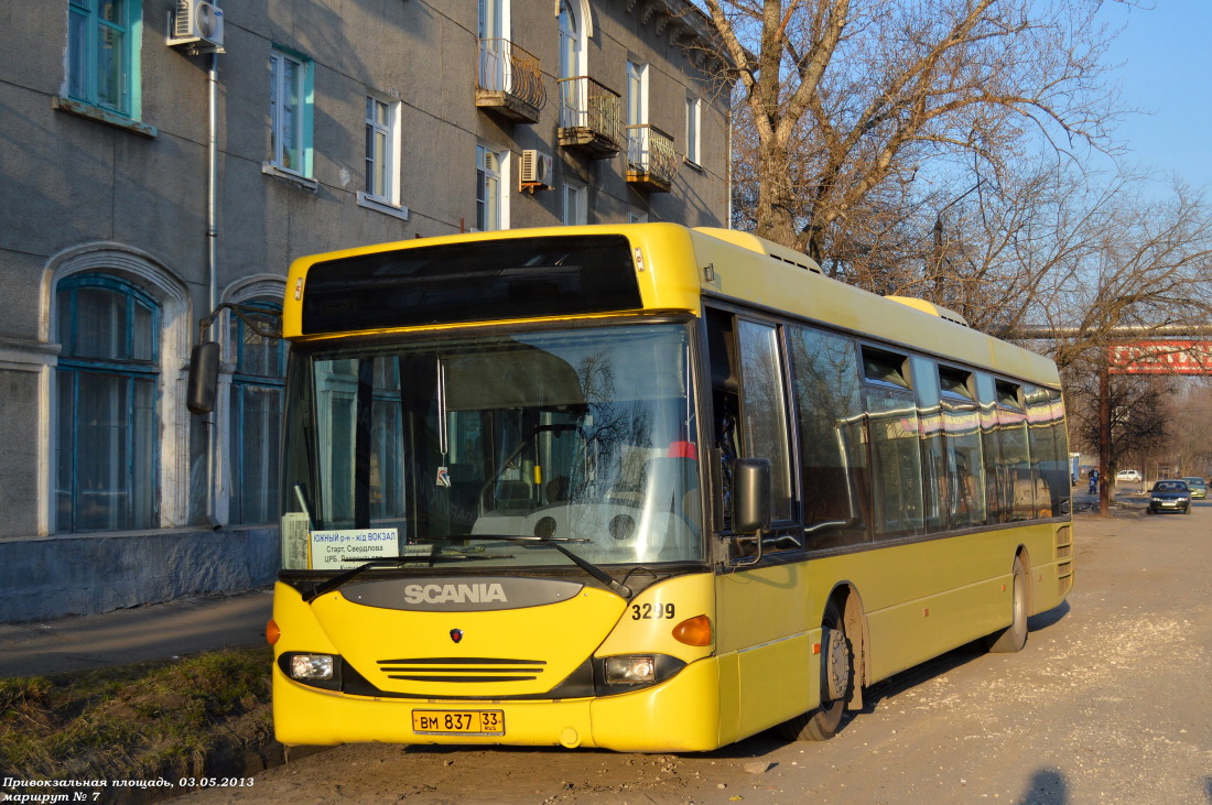 Vladimir region, Scania OmniLink I (Scania-St.Petersburg) № ВМ 837 33