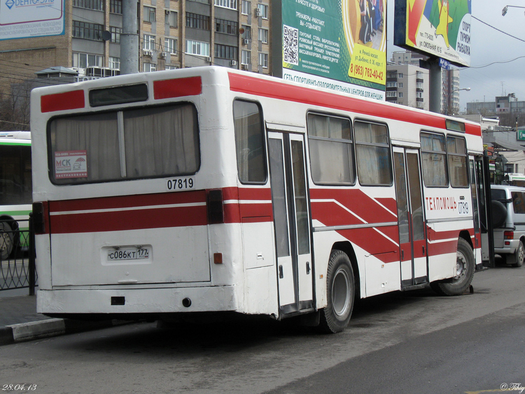 Москва, Mercedes-Benz O325 № 07819