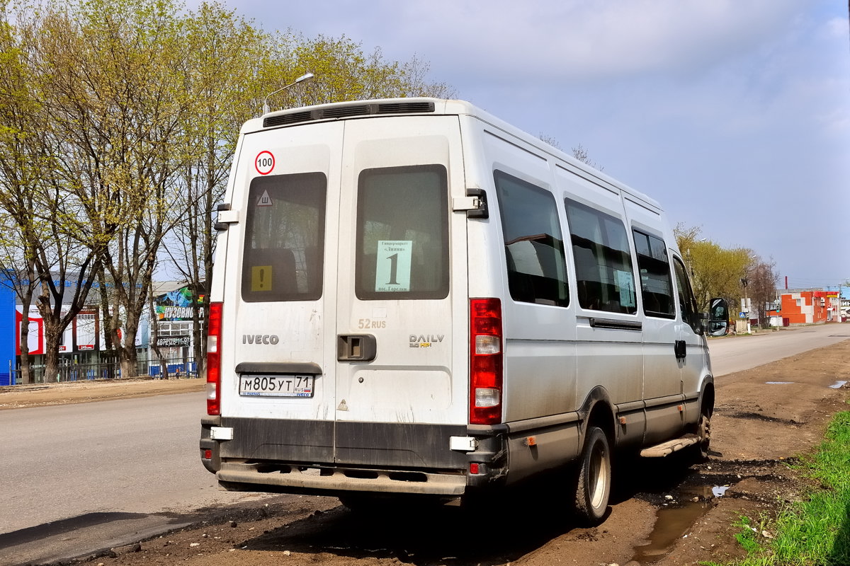 Тульская область, София (IVECO Daily 50C15V) № М 805 УТ 71 — Фото —  Автобусный транспорт