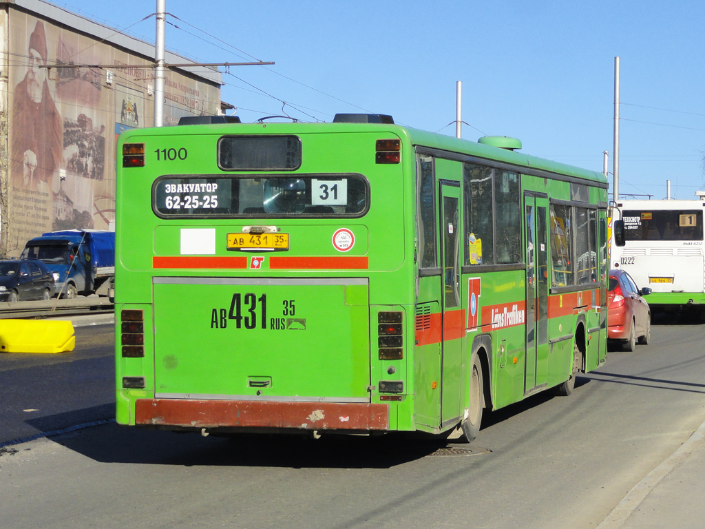 Вологодская область, Scania CN113CLL MaxCi № АВ 431 35