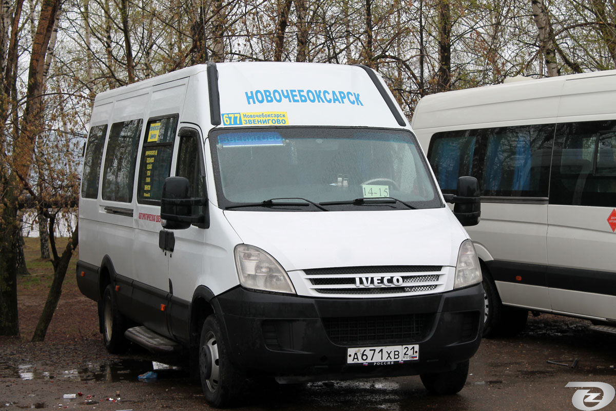 Чувашия, IVECO Daily 50C15V № А 671 ХВ 21