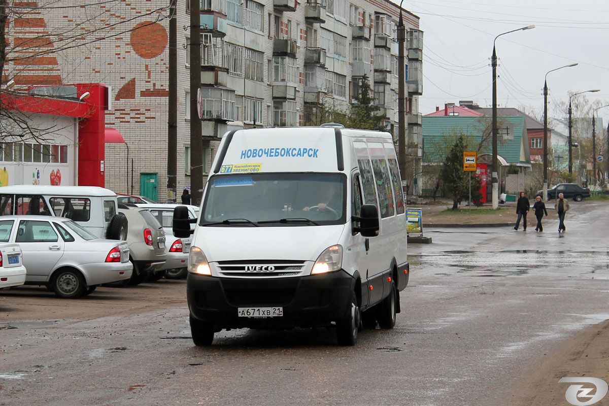 Чувашия, IVECO Daily 50C15V № А 671 ХВ 21