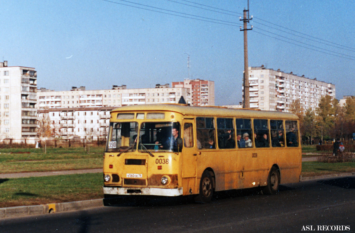 Санкт-Петербург, ЛиАЗ-677Г № 0038