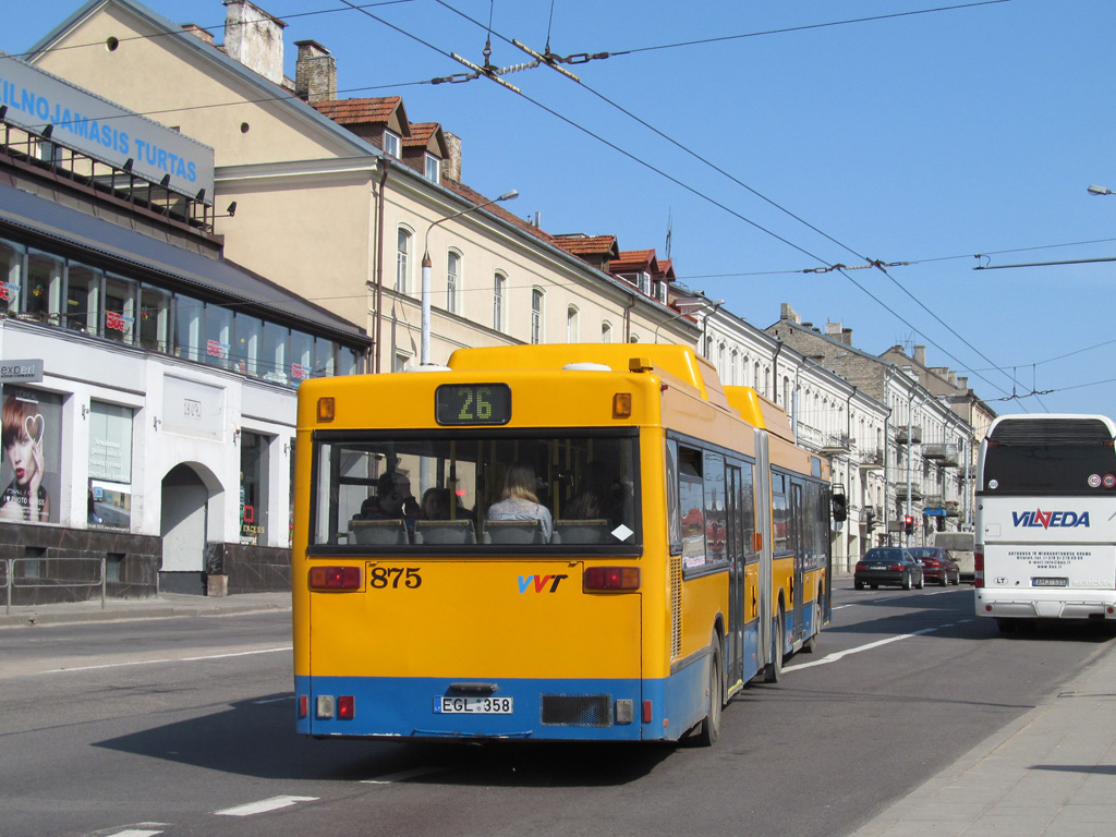 Литва, MAN A18 NG232 CNG № 875