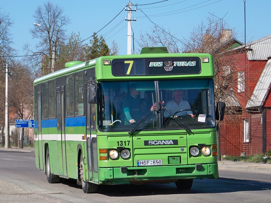 Литва, Scania CN113CLB № 1317