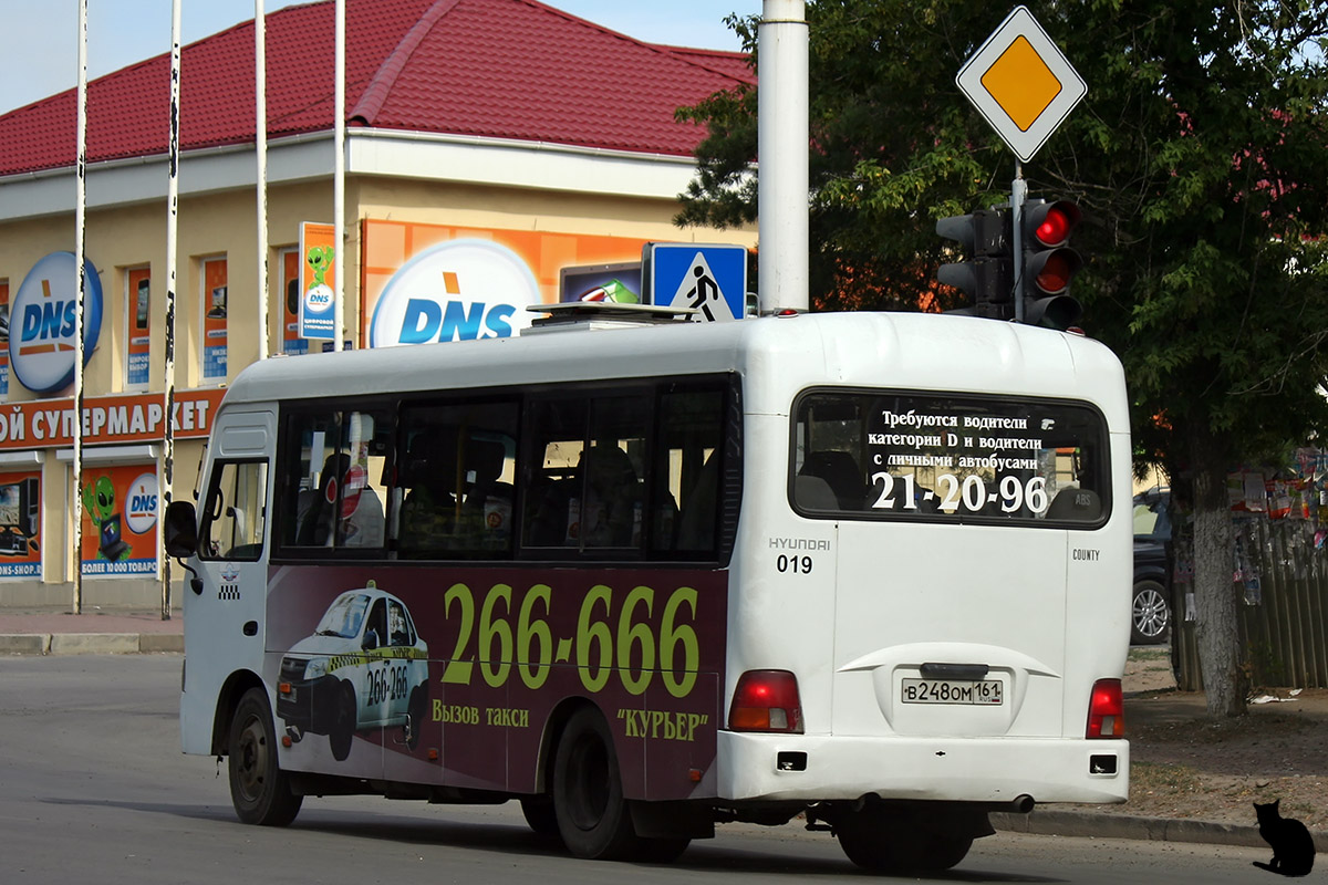 Ростовская область, Hyundai County LWB (ТагАЗ) № 019