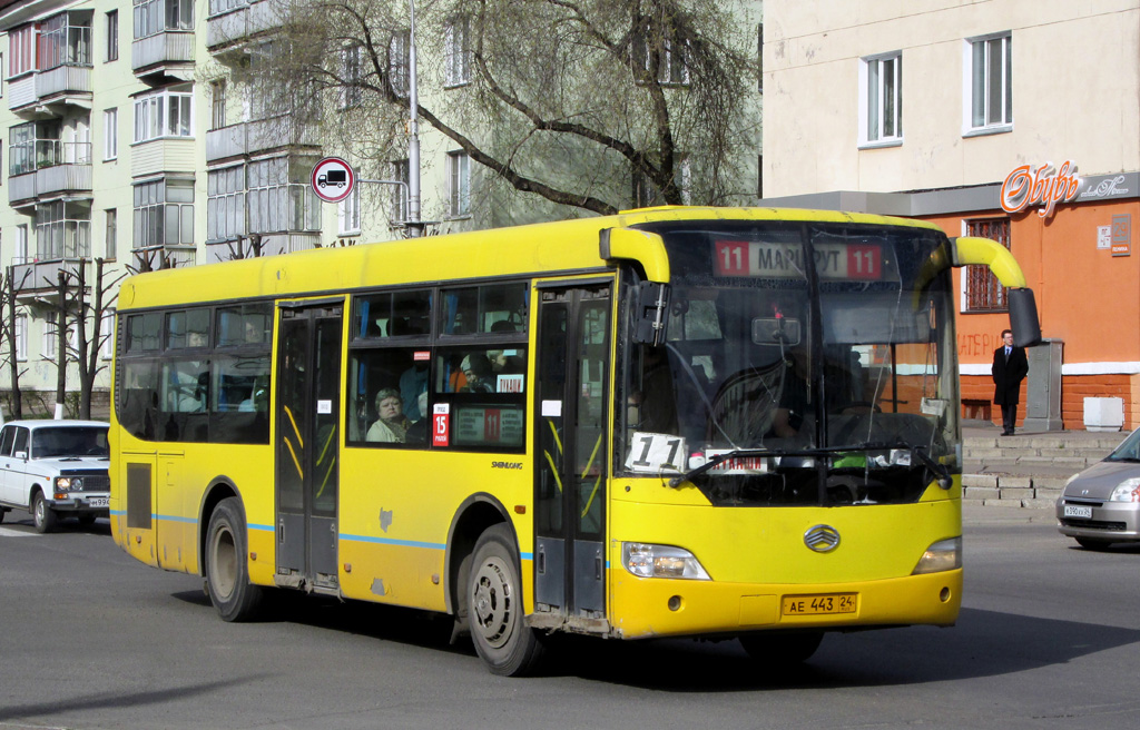 Красноярский край, Sunlong SLK6101 № АЕ 443 24