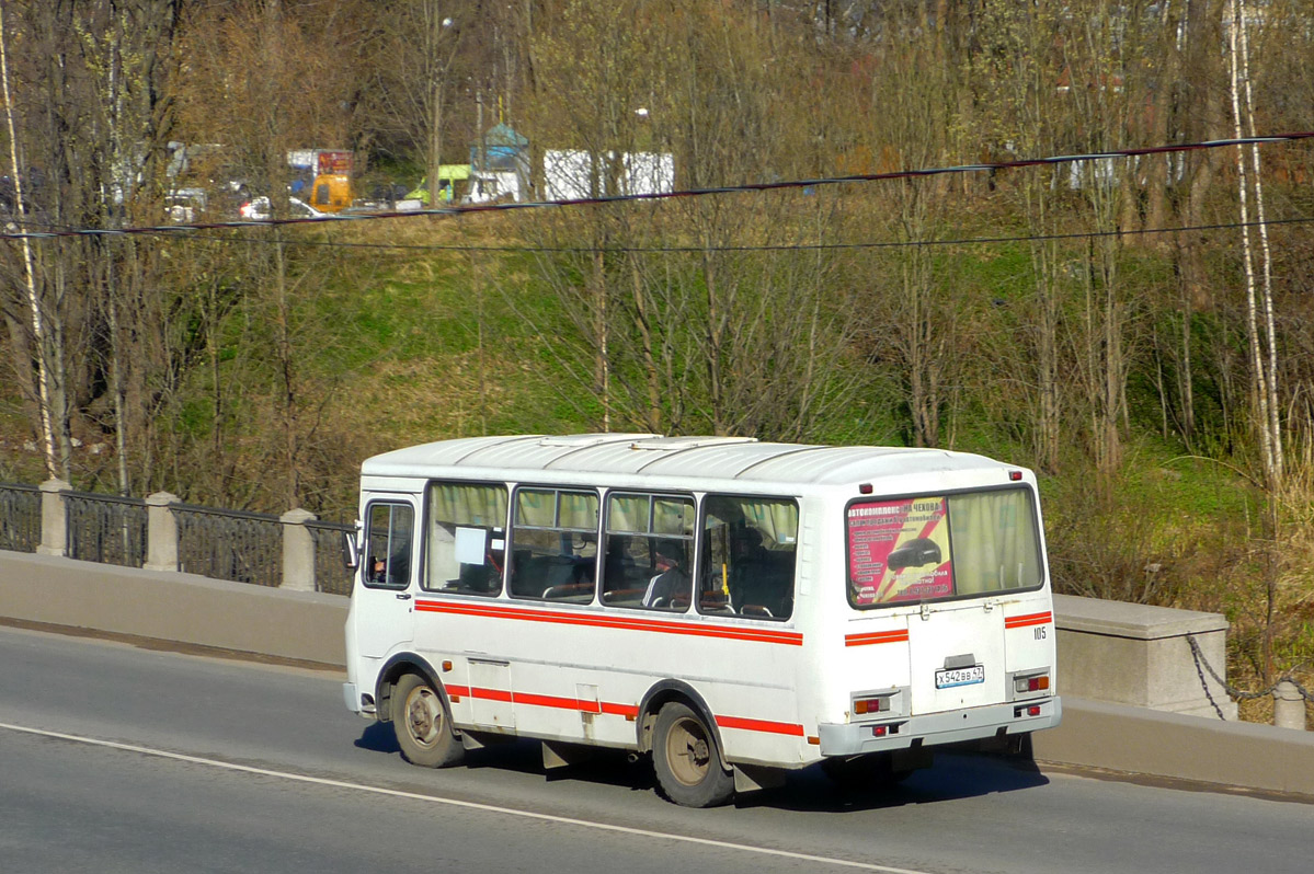 Ленинградская область, ПАЗ-32053 № 105