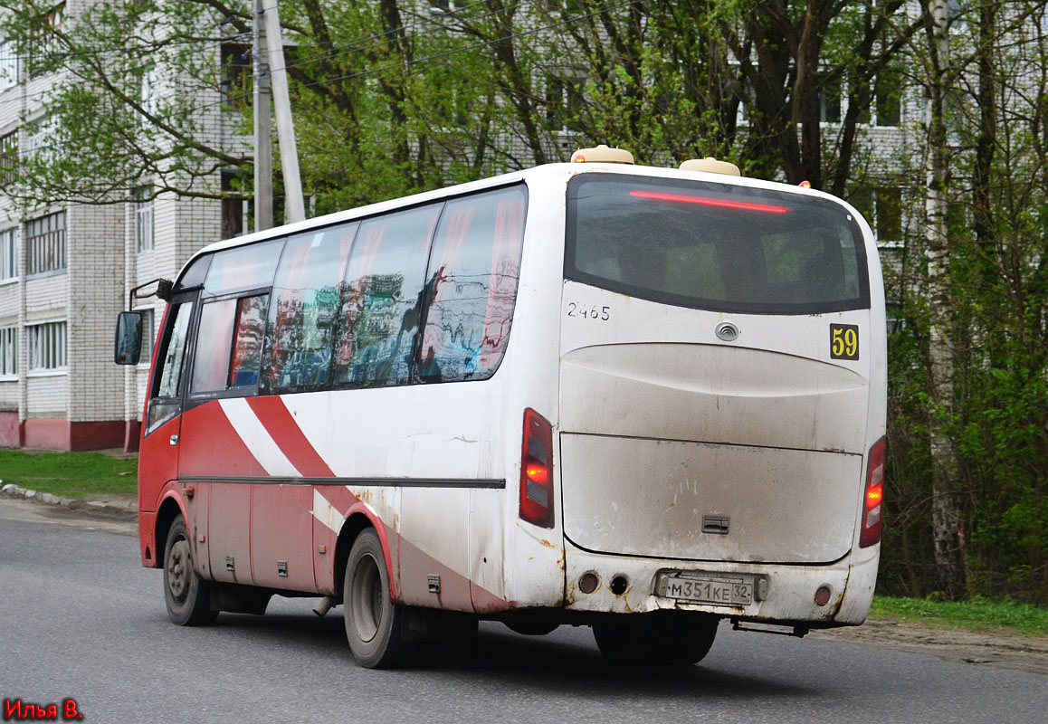 Брянская область, Yutong ZK6737D № М 351 КЕ 32