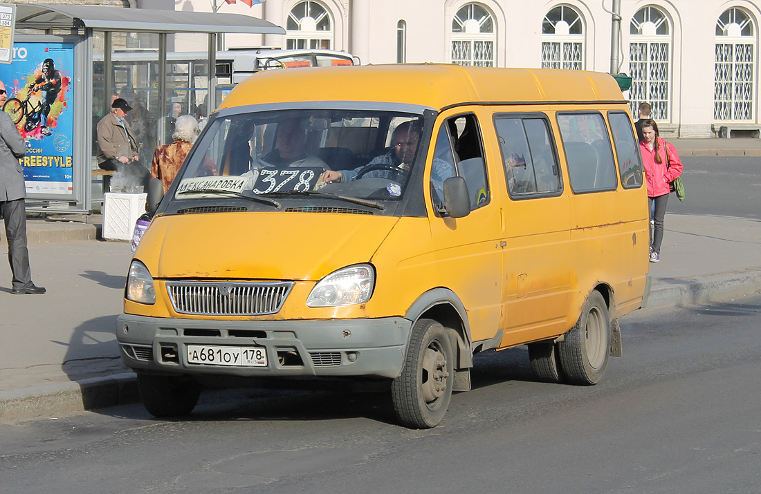 Санкт-Петербург, ГАЗ-322132 (XTH, X96) № А 681 ОУ 178