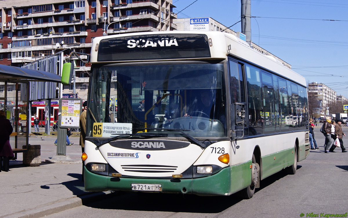 Санкт-Петербург, Scania OmniLink I (Скания-Питер) № 7128