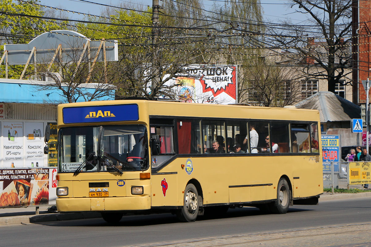 Калининградская область, MAN 791 SL202 № 306