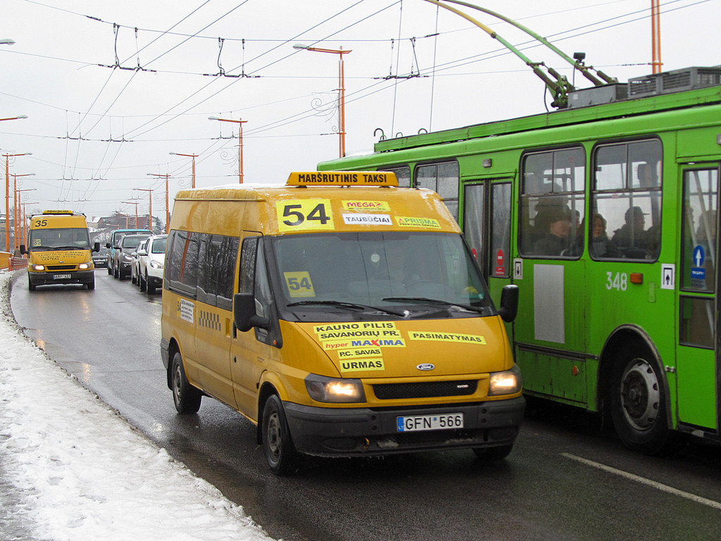 Литва, Ford Transit 85T300 № GFN 566