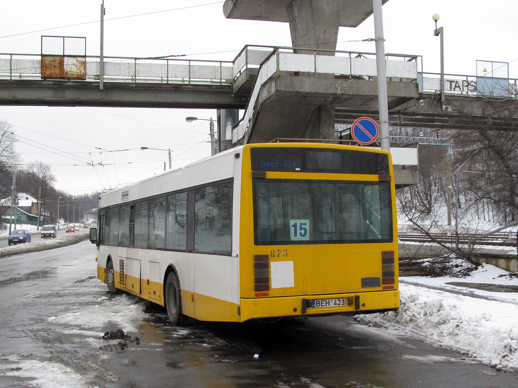 Литва, Van Hool A300 № 673