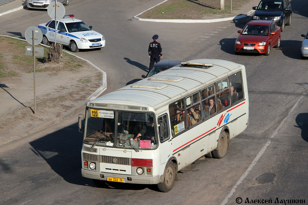 Воронежская область, ПАЗ-4234 № ВВ 322 36