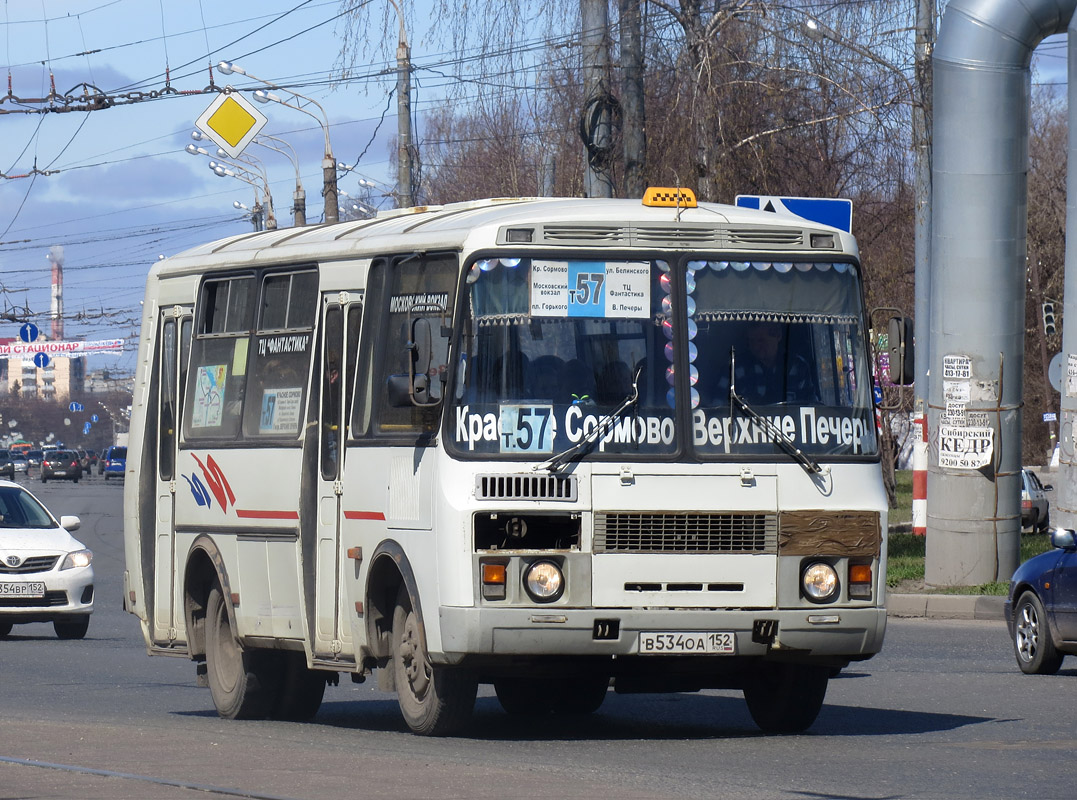 Нижегородская область, ПАЗ-32054 № В 534 ОА 152