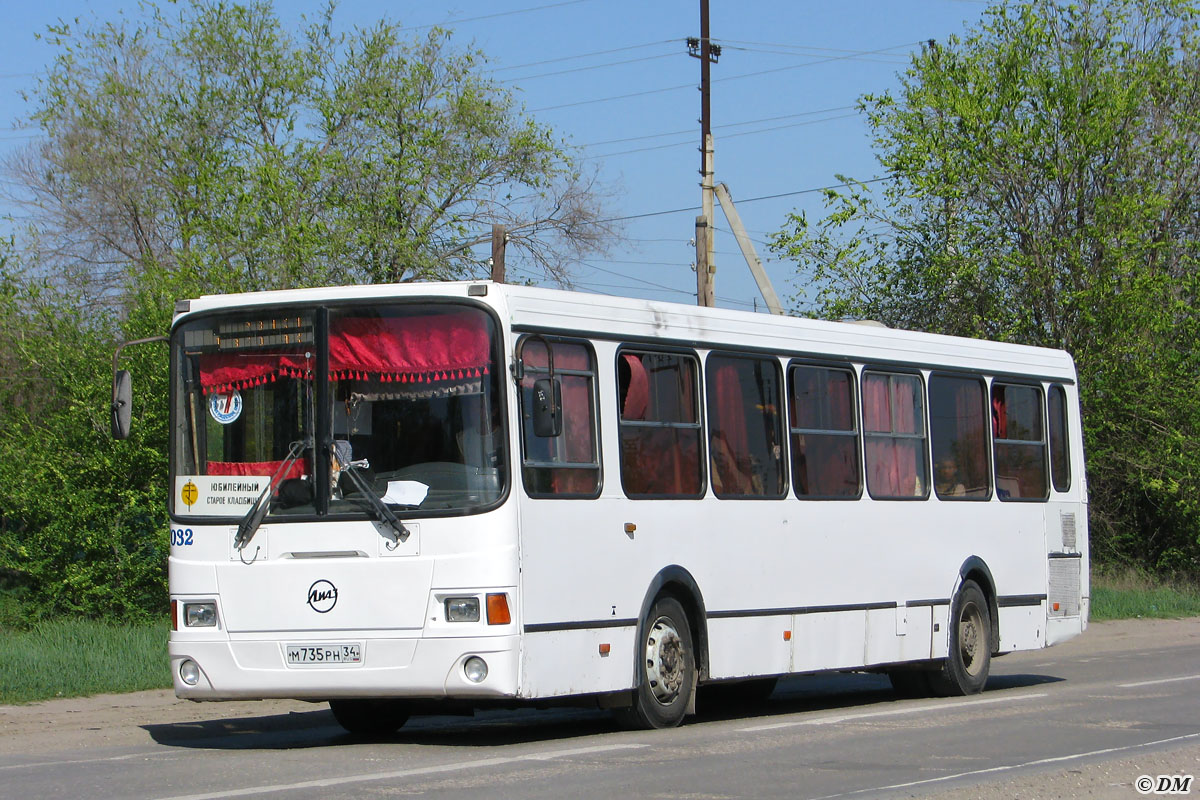 Volgograd region, LiAZ-5293.00 # 7032