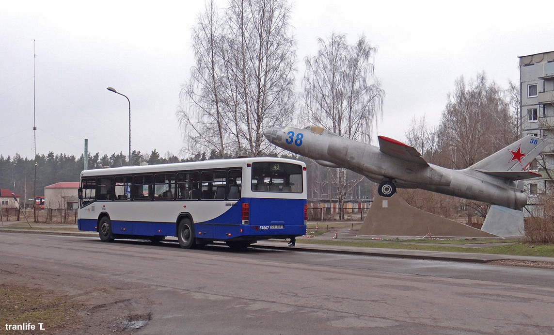 Латвия, Mercedes-Benz O345 № 67667