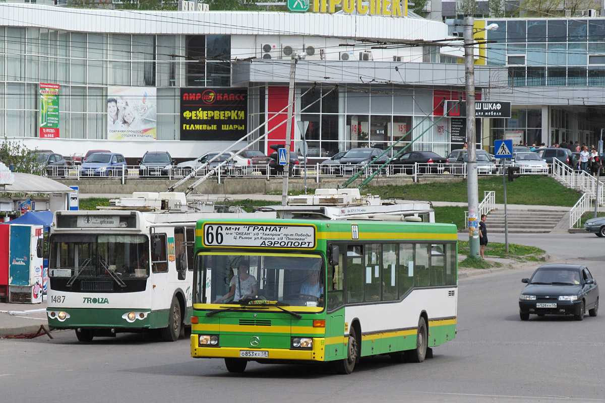 Пензенская область, Mercedes-Benz O405N2 № О 853 КА 58