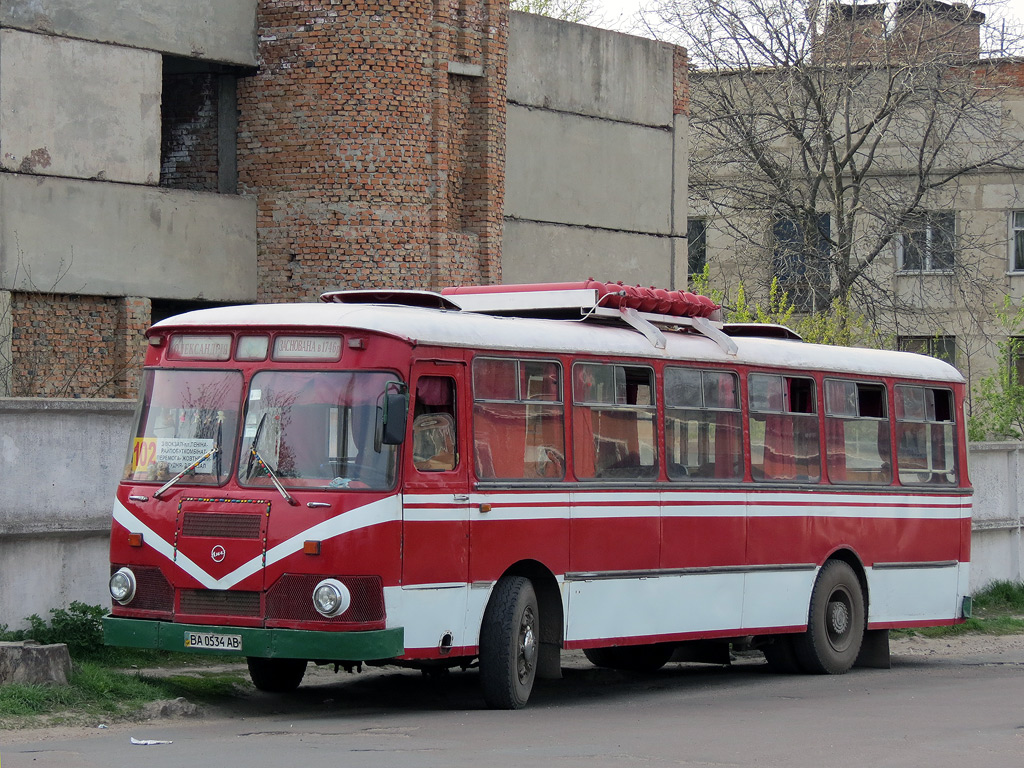 Obwód kirowogradzki, LiAZ-677G Nr BA 0534 AB