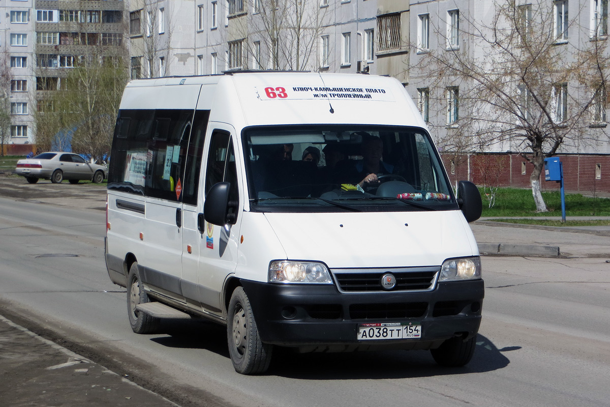 Новосибирская область, FIAT Ducato 244 CSMMC-RLL, -RTL № А 038 ТТ 154