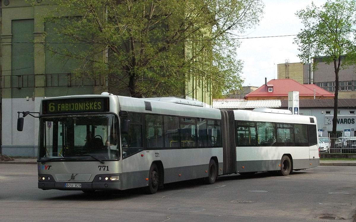 Литва, Volvo 7700A № 771