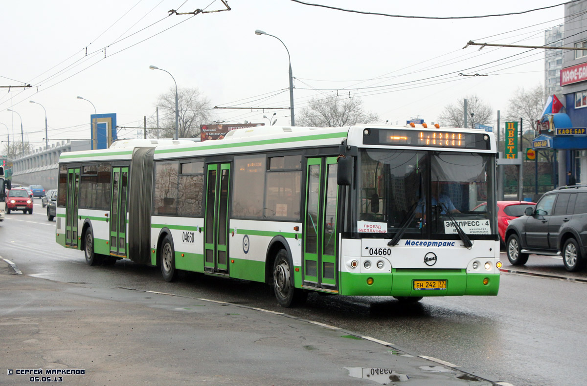 Москва, ЛиАЗ-6213.21 № 04660