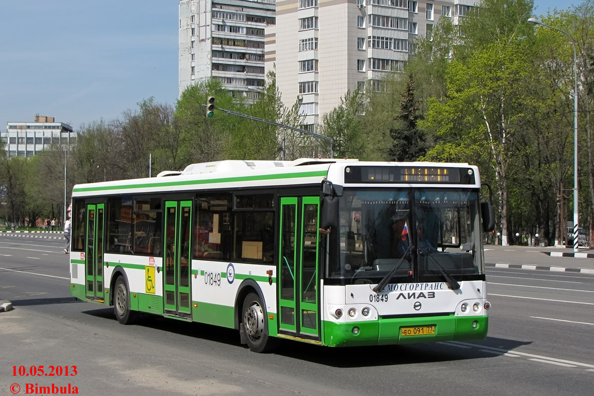 Μόσχα, LiAZ-5292.22 (2-2-2) # 01849