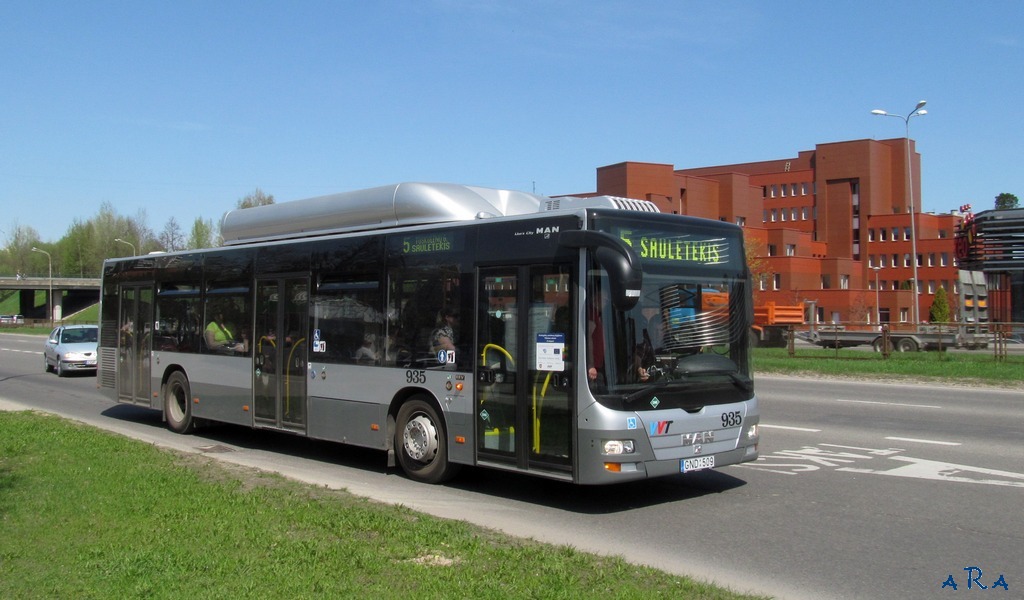 Литва, MAN A21 Lion's City NL273 CNG № 935