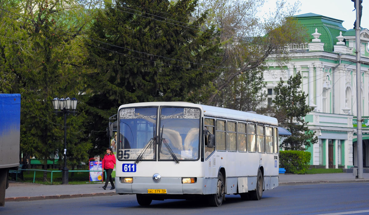 Омская область, Mercedes-Benz O345 № 611