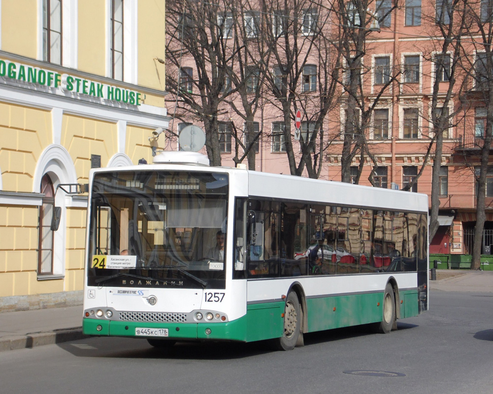 Санкт-Петербург, Волжанин-5270-20-06 "СитиРитм-12" № 1257