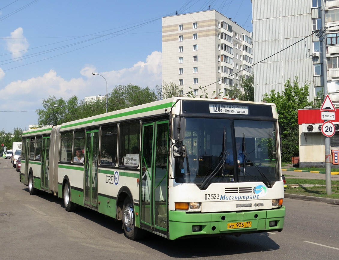 Moskwa, Ikarus 435.17 Nr 03523