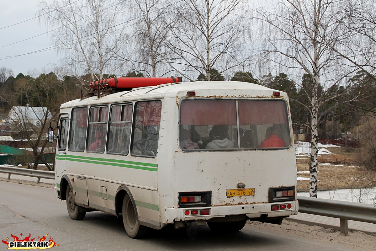 Тверская область, ПАЗ-3205-110 № АВ 376 69