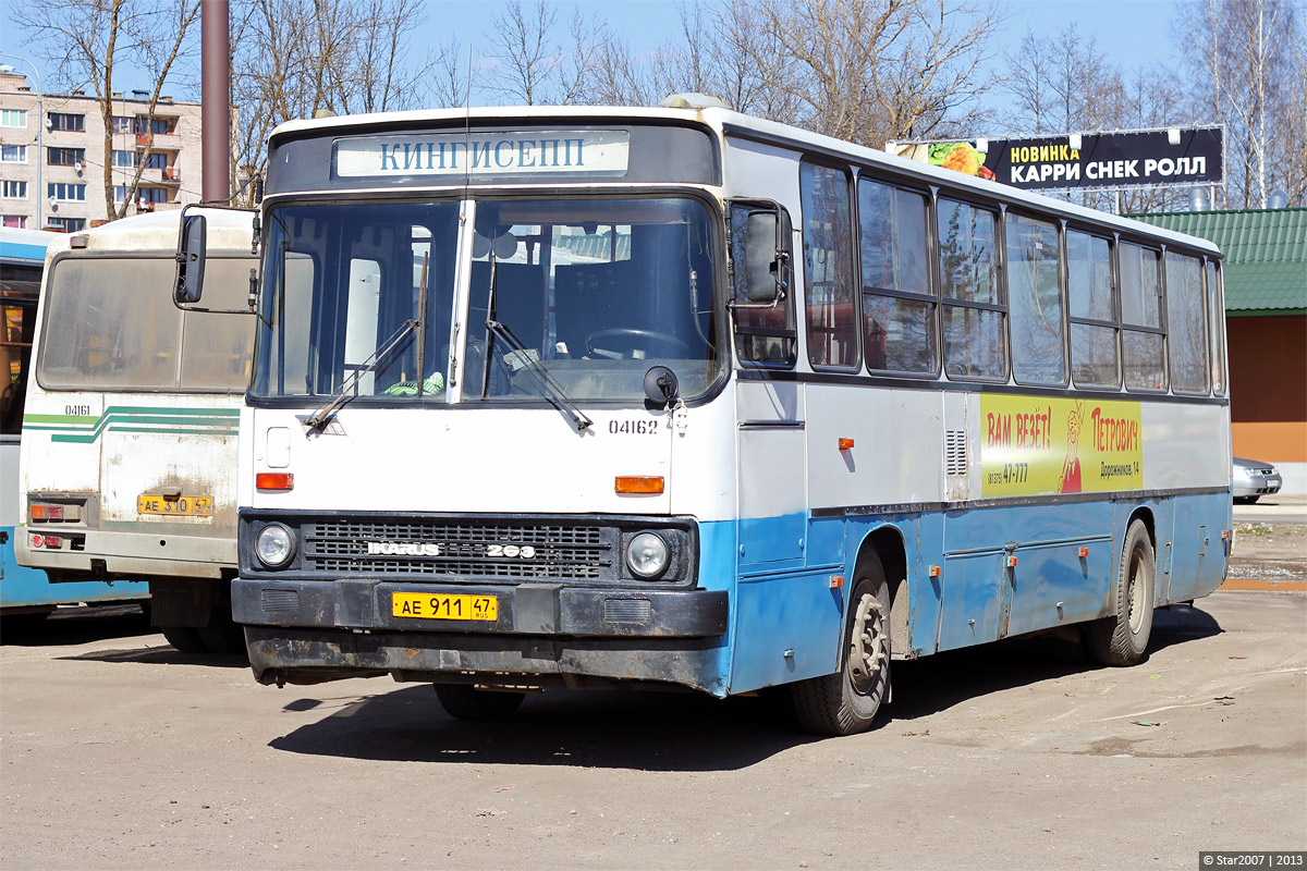 Περιφέρεια Λένινγκραντ, Ikarus 263.10 # 04162