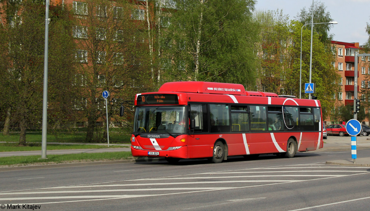 Эстония, Scania OmniCity II CNG № 827