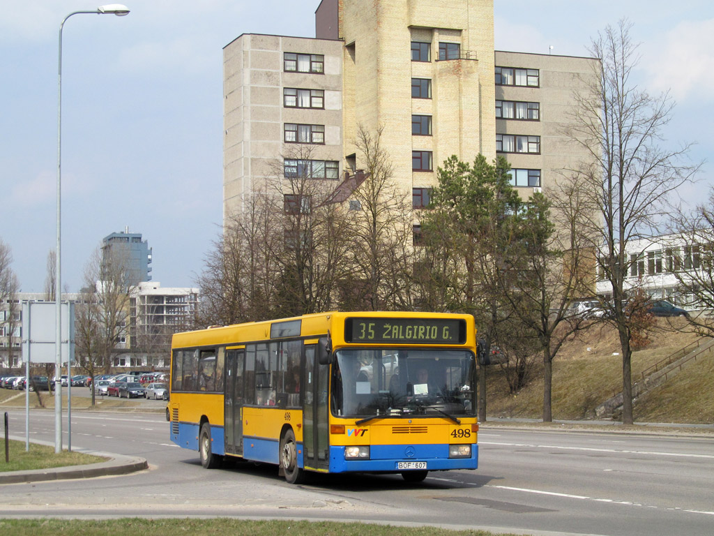 Литва, Mercedes-Benz O405N2 № 498