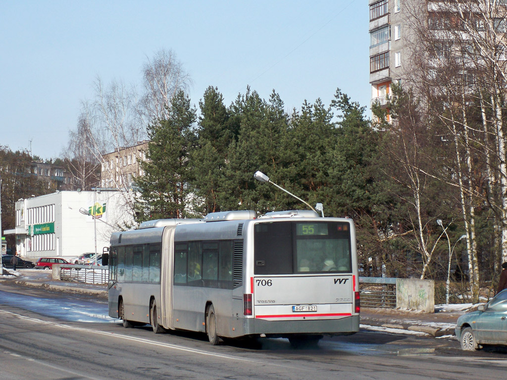 Литва, Volvo 7700A № 706