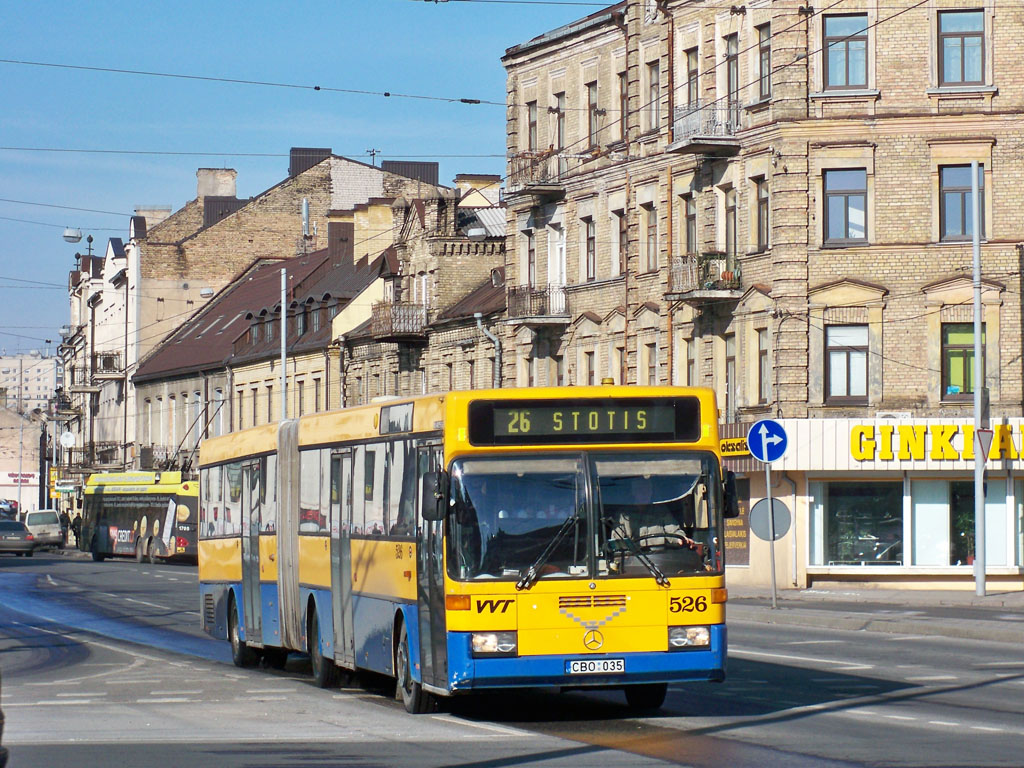 Литва, Mercedes-Benz O405G № 526