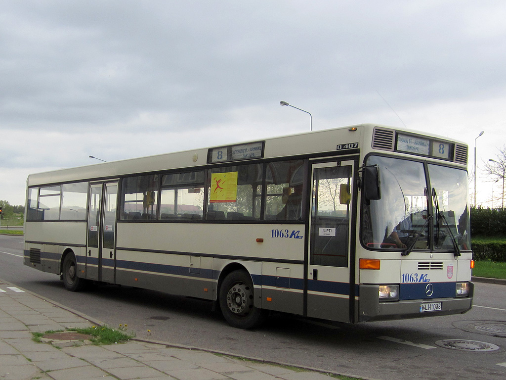 Литва, Mercedes-Benz O407 № 63