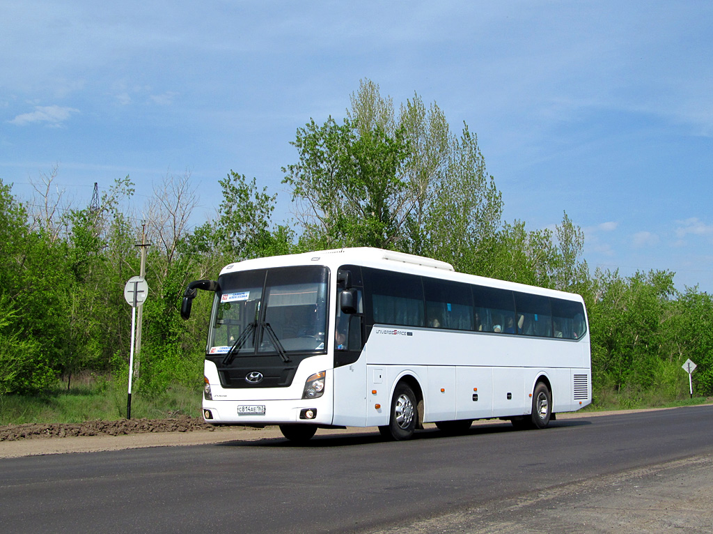 Самарская область, Hyundai Universe Space Luxury № С 814 АЕ 163