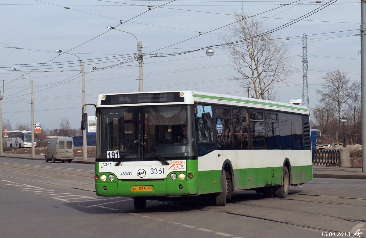 Санкт-Петербург, ЛиАЗ-5292.20 № 3361