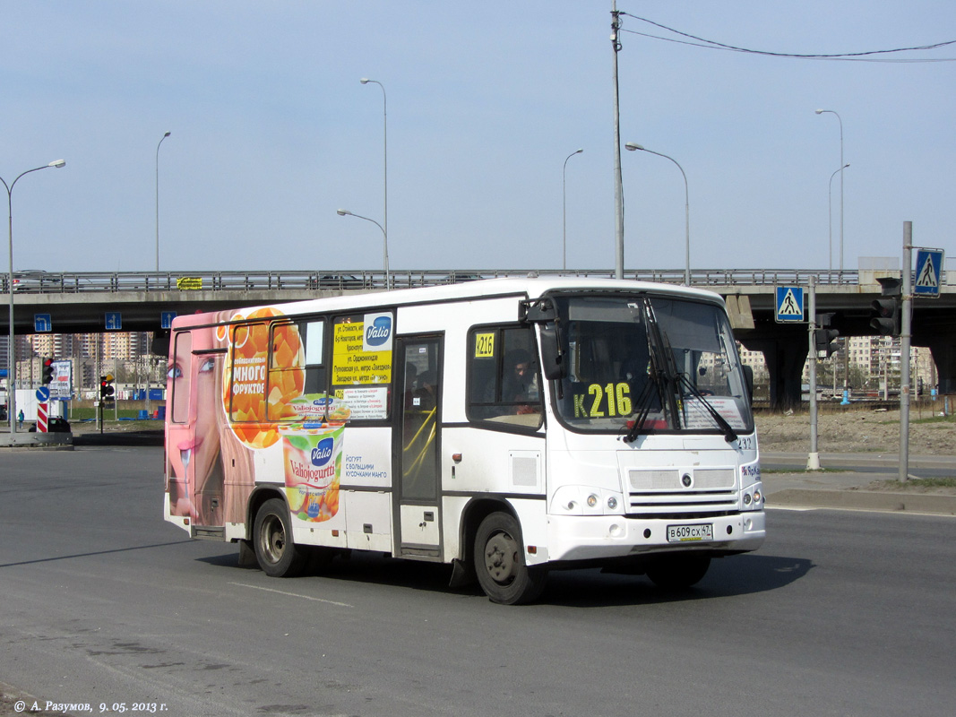 Санкт-Петербург, ПАЗ-320402-05 № 232