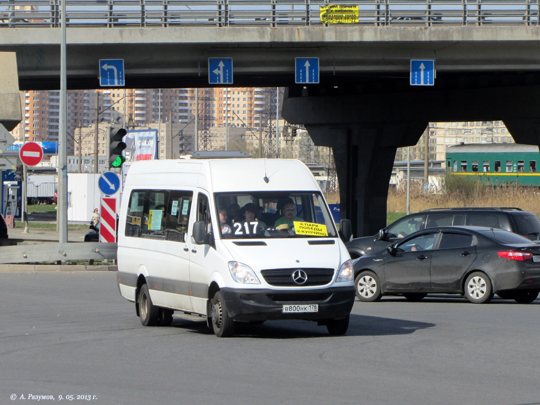 Санкт-Петербург, Луидор-22360C (MB Sprinter) № В 800 НК 178