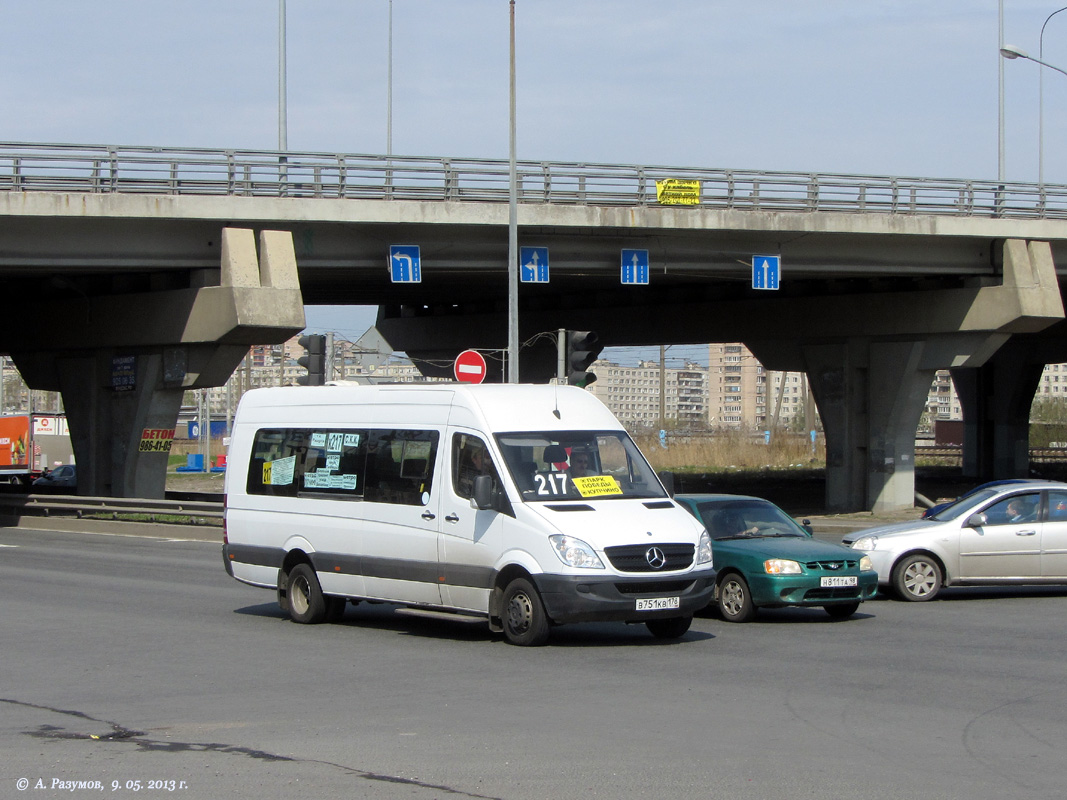 Санкт-Петербург, Луидор-22360C (MB Sprinter) № В 751 КВ 178